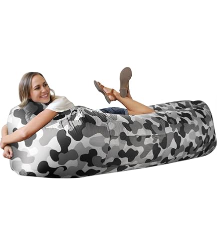 Hamac Gonflable Chillbo Shwaggins – Canapé, Chaise Longue, Flotteur, 200 Kg, Ultraléger