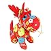Produktbild SJZC Tiger PlüSch Puppe Sternzeichen Drache Thanksgiving Ragdoll Weihnachten Geschenk Kind Spielze,A