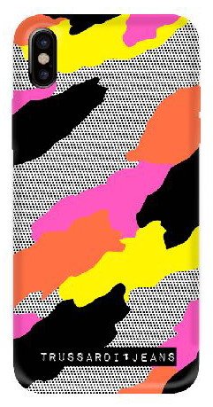 Preisvergleich Produktbild Trussardi - Graphique iPhone 8 / 7 / 6 s / 6 (Camouflage jaune)