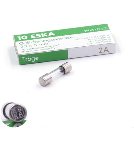 10x Fusibles Verre Rapides 5A / 250V - 5x20mm, Parfait électronique, Ampoules, Appareils