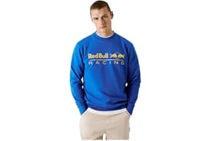 RED BULL RACING X PEPE JEANS Pepe Jeans Męska bluza z logo drużyny, Niebieski (elektryczny niebieski), XL