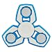Produktbild Ouneed® Hand Spinner Spielzeug , Fidget Hand Tri Spinner Metal EDC Spielzeug Stocking Stuffer perfekt Geschenk Für Kinder / Erwachsene (Blau)