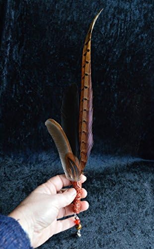 Ceremonial Smudge Fan made with cruelty free feathers for cleansing, purifying, recharging, meditation and spiritual work
