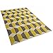 Produktbild Teppich grau-gelb - 160x230 cm - Polyester - ANTALYA