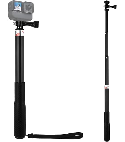 thumbnail image 2 of 51.2 Inch Invisible Selfie Stick For GoPro & Action Cameras - Extendable Aluminum Monopod 2 of 12