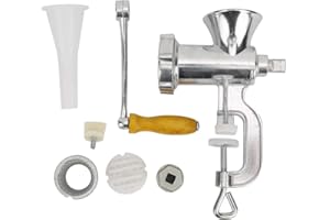 HAOFY Picadoras de carne, trituradora de carne manual multifunción de acero inoxidable, máquina trituradora de pimienta y especias, máquina trituradora de herramientas de cocina