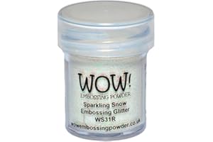 WOW! Embossing Powder WOW.Embossing-Puder, 15 ml, glitzernder Schnee