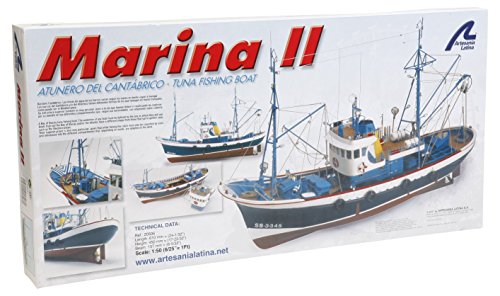 Artesania Latina 1/50 Marina II Eau Voitures 20506