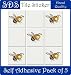 Produktbild Smarts-Art 10 X Bumble bee Stickers 4 Tiles transfers Bathroom kitchen Wall by Smarts-Art