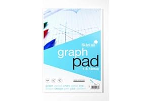 Silvine Millimeterpapierblock, A4, kariert