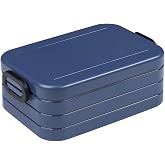 Mepal Rosti Lunchbox Take A Break Midi &ndash; Plastik, denim, 18.5 " x 12 x 6.5 cm, 1 birim