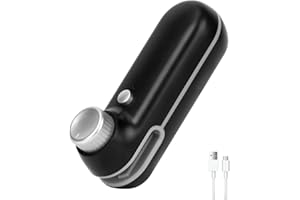 GLXERTVZ Mini Folienschweißgerät,2 in 1 Mini Bag Sealer,USB wiederaufladbar Tütenverschweißer,Hand-Folienschweißgerät Tüten Schneiden und Verschließen Heißsiegelmaschine Handlicher Tüten Verschweißer