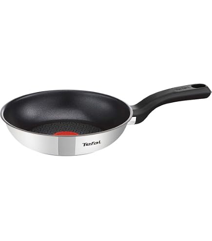 Tefal Easy Cook & Clean Bratpfanne, 20 Cm – Antihaftbeschichtet, Spülmaschinengeeignet, Schwarz