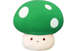 SNOWOLF Verde 20 cm de Juguete de Peluche de Seta 3D Suave de Seta Almohada de Peluche Kawaii Abrazo Almohada Regalo para niñas niños Mujeres decoración Navidad Fiesta de San Valentín