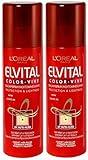2 x 200ml LOreal Elvive Colour Protect Conditioning Leave in Spray