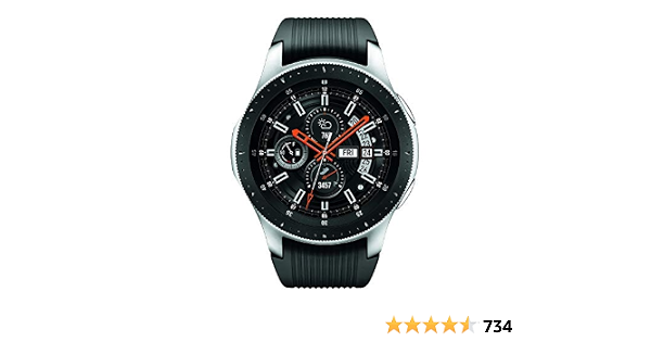 Samsung SM-R805UZSAXAR Galaxy Watch Smartwatch 46mm Stainless Steel LTE GSM  (Unlocked), Silver : Amazon.co.uk: Electronics \u0026 Photo