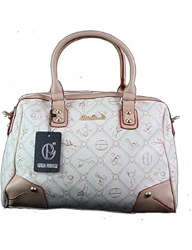 # 432 Giulia Pieralli Damen Glamour Handtasche Damentasche Tasche Henkeltasche Kunstleder