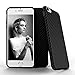 Price comparison product image iPhone 7 Case Jet Black, Roybens TPU Ultra Thin Cover Slim Hybrid Drop Proof Shockproof Rugged Design with Impact Protective Carbon Fibre Grip Back Pattern Soft Non Slip Armour (2016) 4.7 inch