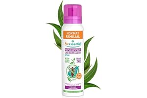 Puressentiel - Anti Poux - Spray Répulsif Poux - Eloigne les poux et prévient l'infestation - Actif 100% d'origine naturelle - Format Familial - 200 ml
