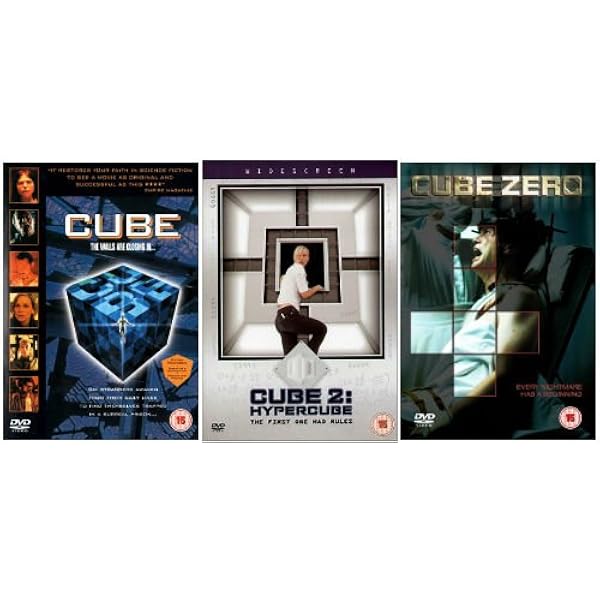 The Complete Cube Trilogy 1 - 3 DVD Movie Collection: Cube