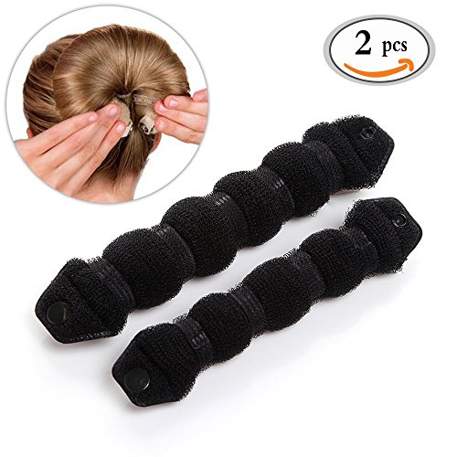 Travelmall 2pcs Girl Ladies Fashion Hair Styling Clip DIY French Hair Braiding Tool Hair Braider Twist Roller Magic Wonder Holder Clip