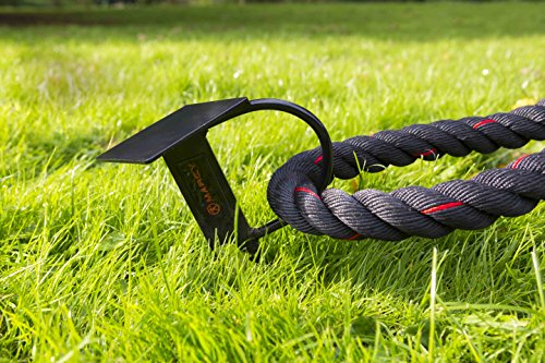 Marcy Fitness Bodenhalterung Battle Rope Bodenbefestigung, 14MASCF014 - 2
