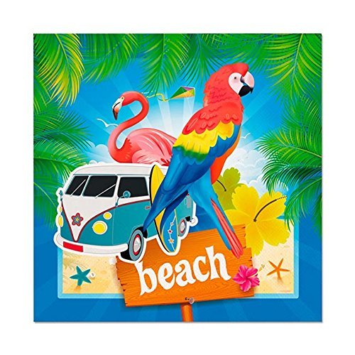 Servietten "Beach-Party" 20er Pack