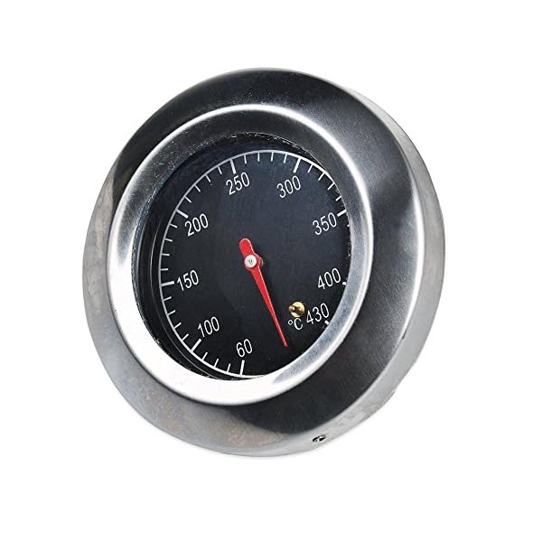 Bermud Edelstahl Bimetall Thermometer Bratenthermometer Grillthermometer Edelstahl BBQ Gasgrill Barbecue – Bild 3