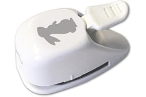 Artoz Perforadora de Papel y Tarjetas 'Conejo' - 27 mm - Para Manualidades, Invitaciones, Cumpleaños, Pascua, Felicitaciones, Decoración de Mesa