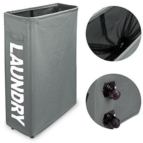 Chrislley Cesta Para la Ropa Sucia Plegable Grande Esquina Cuadrada