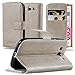Price comparison product image Cadorabo Book Case works with Samsung Galaxy S3 / S3 NEO in CAPPUCINO BRAUN - with Magnetic Closure, Stand Function and Card Slot - Wallet Etui Cover Pouch PU Leather Flip