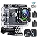 Produktbild 1080P WiFi Action Kamera 2.0 Zoll LCD Full HD Camcorder Unterwasser 30m / 98ft Wasserdichte Sport Kamera mit 2 Akkus und Montage zubehör Kit für Radfahren Schwimmen Klettern Tauchen