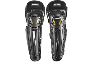 Baymate 4 Pièces Moto Genouillères Protège Tibias Kit de Course Motocross Ajustable Camouflage Motocyclette Protège Équipement pour le Coude