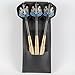 Produktbild Newcastle Messing Darts Set – 28 g – Full Set bis – Ideal Geschenk – inklusive Darts Ecke gebogen Kugelschreiber