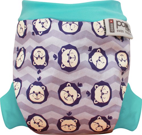 Close Parent Swim Nappy, XL 29lbs+, Lion