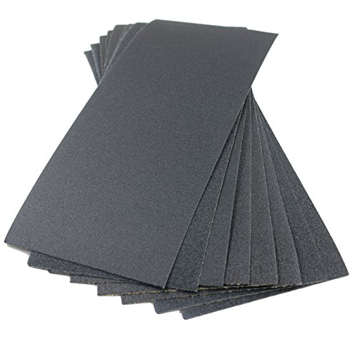 IZOKEE 45 Stücke Schleifpapier Set, 120 to 3000 Grit 9 x 3,6 Zoll Nass und Trocken Schleifpapier Sandpapier - 3