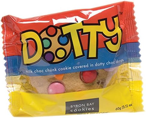Byron BayGluten Free Dotty Cookies 60 g (Pack of 24)