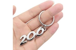 GOZAR Acier Inoxydable EDC Gadget Clé Porte-Clés Collier Boucle Argent