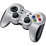 (Renewed) Logitech F710 Wireless Gamepad (Silver and Black)