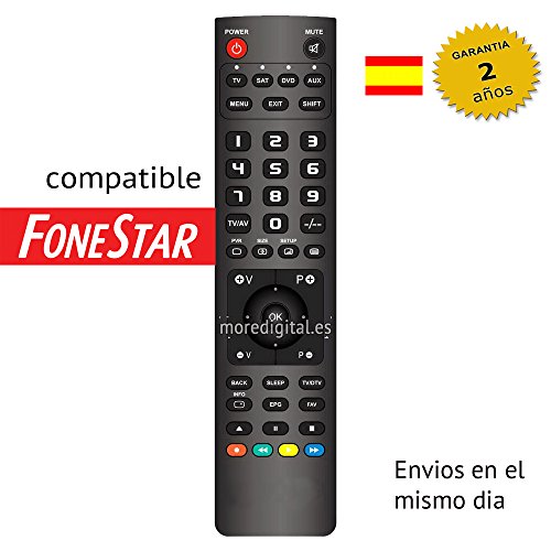 Mando a distancia Especifico para Television Tv SAT DTT FONESTAR - Reemplazo