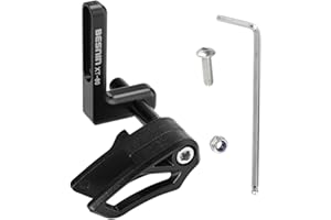 BESNIN Bash Guard for 22T to 40T Chainrings,Bicycle Chain Guard for ISCG05 Bash Guard Suitable Downhill Bikes/Cycling Road Bike/Bicycle Motocross Red OR Black