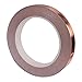 Produktbild 25m Abschirmband Kupferfolie,Selbstklebend Klebeband Kupferband Copper Foil Tape für Anti-Wurm Schutz der Elektronik und des Gartens (15mm) (8MM*25M)