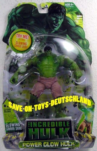 The Incredible Hulk Power Glow Hulk Action Figure