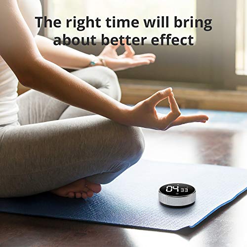 Digitaler Küchentimer mit Magnethalterung, HOMMINI Küchenwecker Kurzzeitwecker Magnetisch LCD-Bildschirm, Kurzzeitmesser Eieruhr, Ideal Küchenuhr Timer zum Kochen, Backen, Sport, Studieren usw - 7