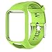 Produktbild Slibrat Silikon-Atchband-Ersatz für TomTom Runner 2 / Spark/Spark 3 (Lime)
