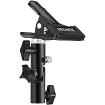 Supporto Specchietto Smartphone Super Clamp Regolabile Braccio Magic Flessibile 34cm Con Super