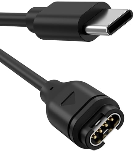Cavo Di Ricarica USB Per Garmin Forerunner 55 – Kwmobile Compatibile E Pratico - Foto 4