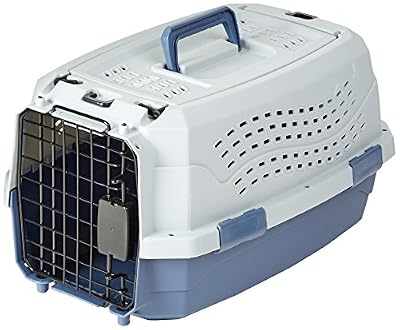 AmazonBasics Caisse de transport pour animal domestique 2 portes dont 1 sur le dessus 48 cm