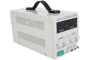 SHZICMY Fuente de alimentación de laboratorio, DC 30V 10A transformador ajustable fuente de alimentación estabilizada pantalla digital laboratorio fuente de alimentación altamente precisa