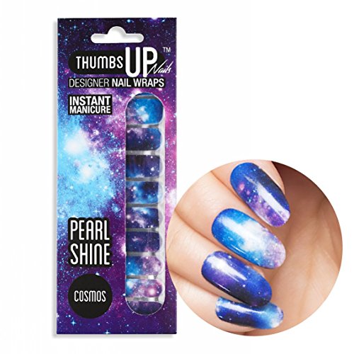 New ThumbsUp Nails - Cosmos Pearlescent Nail Wraps 20 Wraps / Pack